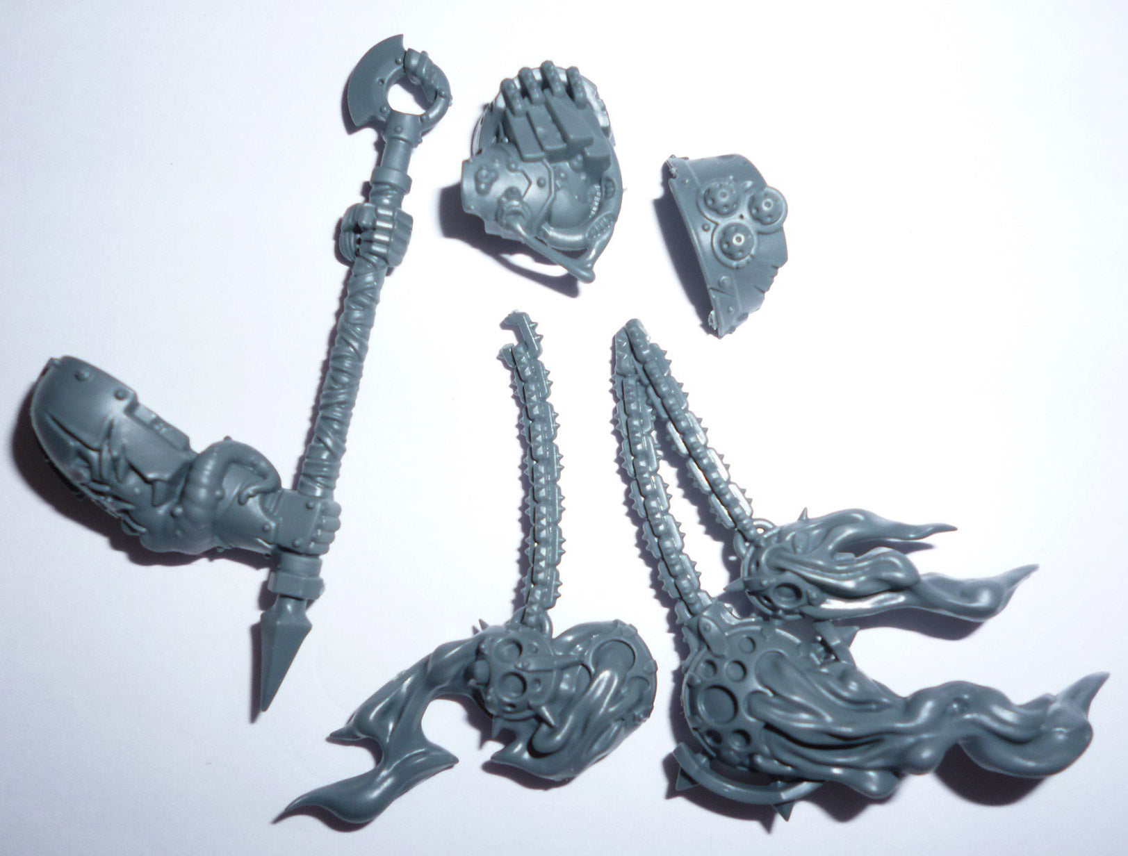 Death Guard Blightlord Terminators Flail of Corruption - Warhammer - Authentic Sprue