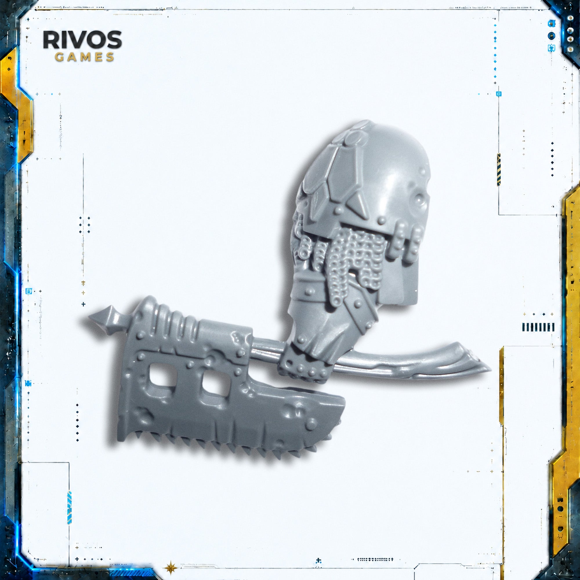 Warhammer 40K Death Guard Blightlord Terminators Bubotic Axe A - Bits (Bitz)