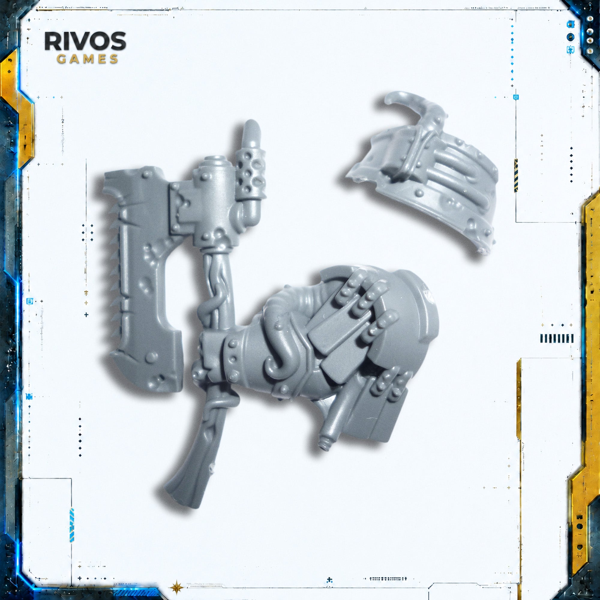 Warhammer 40K Death Guard Blightlord Terminators Bubotic Axe C - Bits (Bitz)