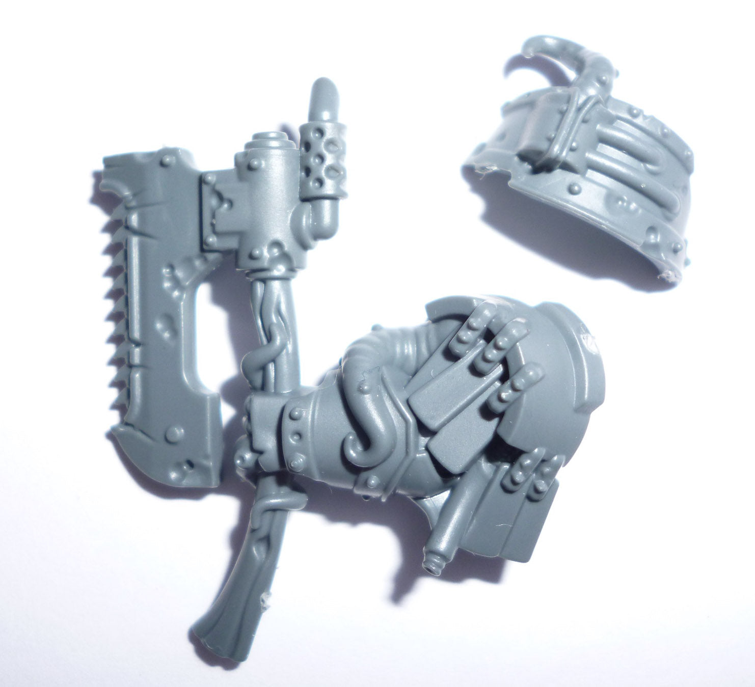 Death Guard Blightlord Terminators Bubotic Axe C - Warhammer - Authentic Sprue