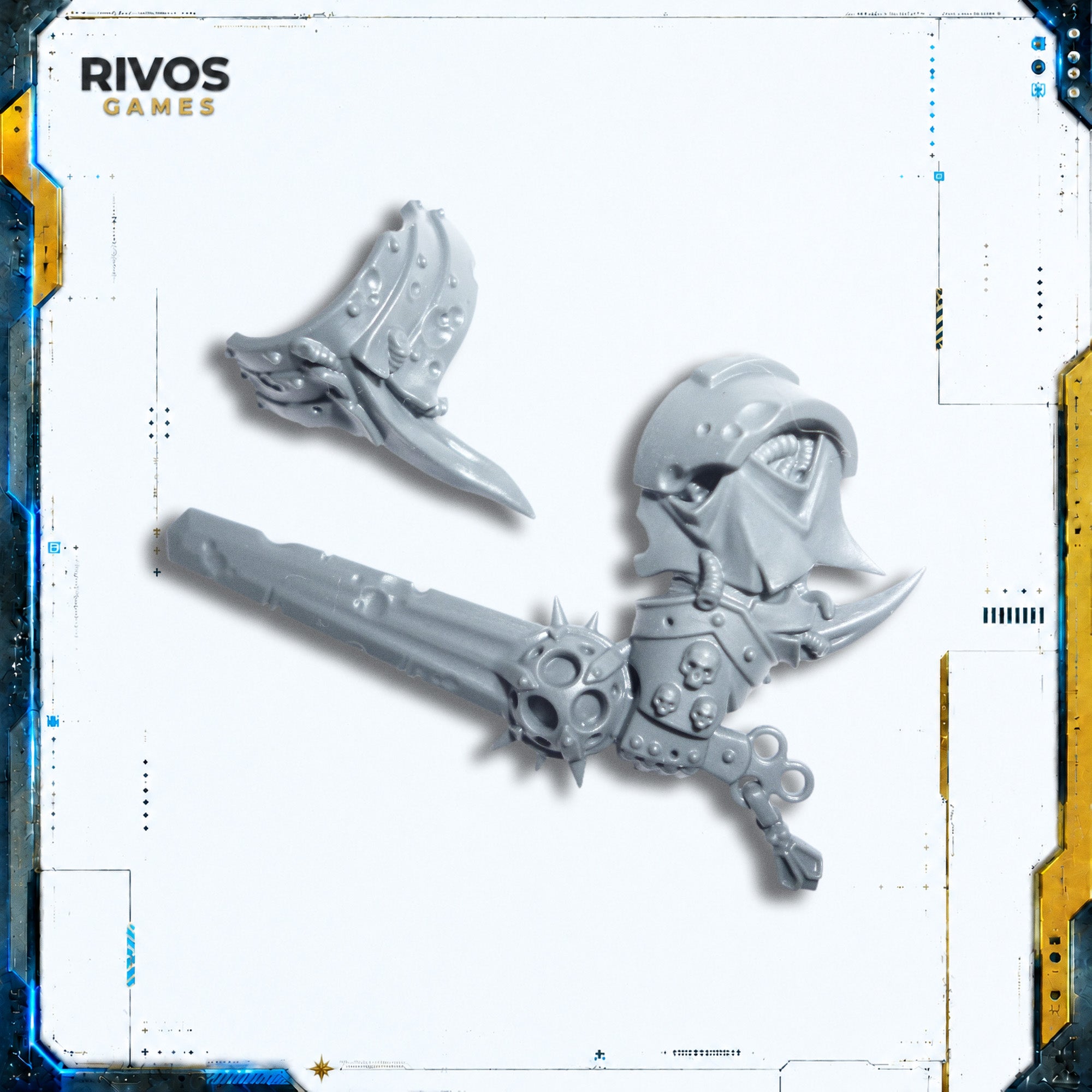 Warhammer 40K Death Guard Blightlord Terminators Balesword C - Bits (Bitz)