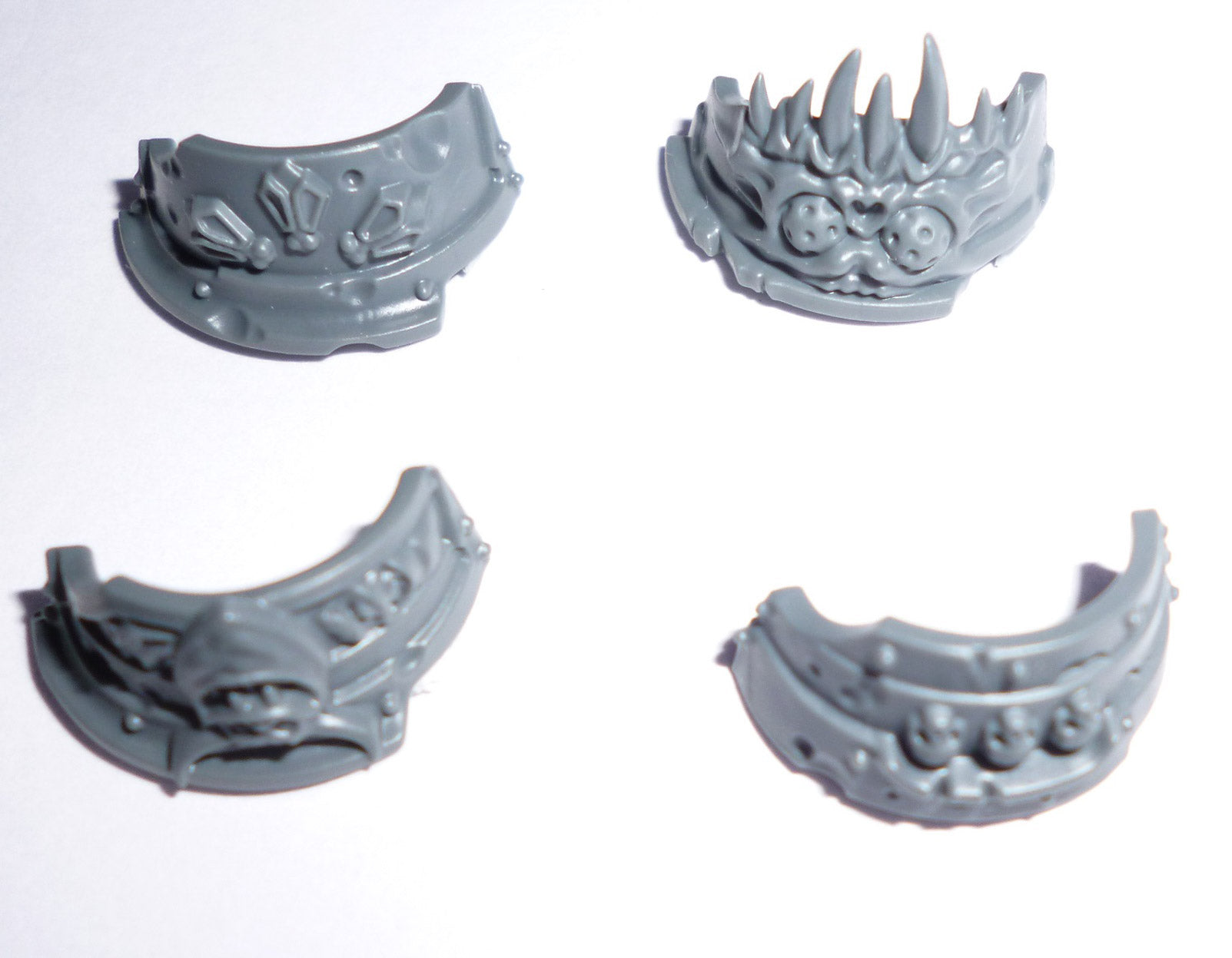 Death Guard Blightlord Terminators Shoulder Pads x 4 - Warhammer - Conversion Part