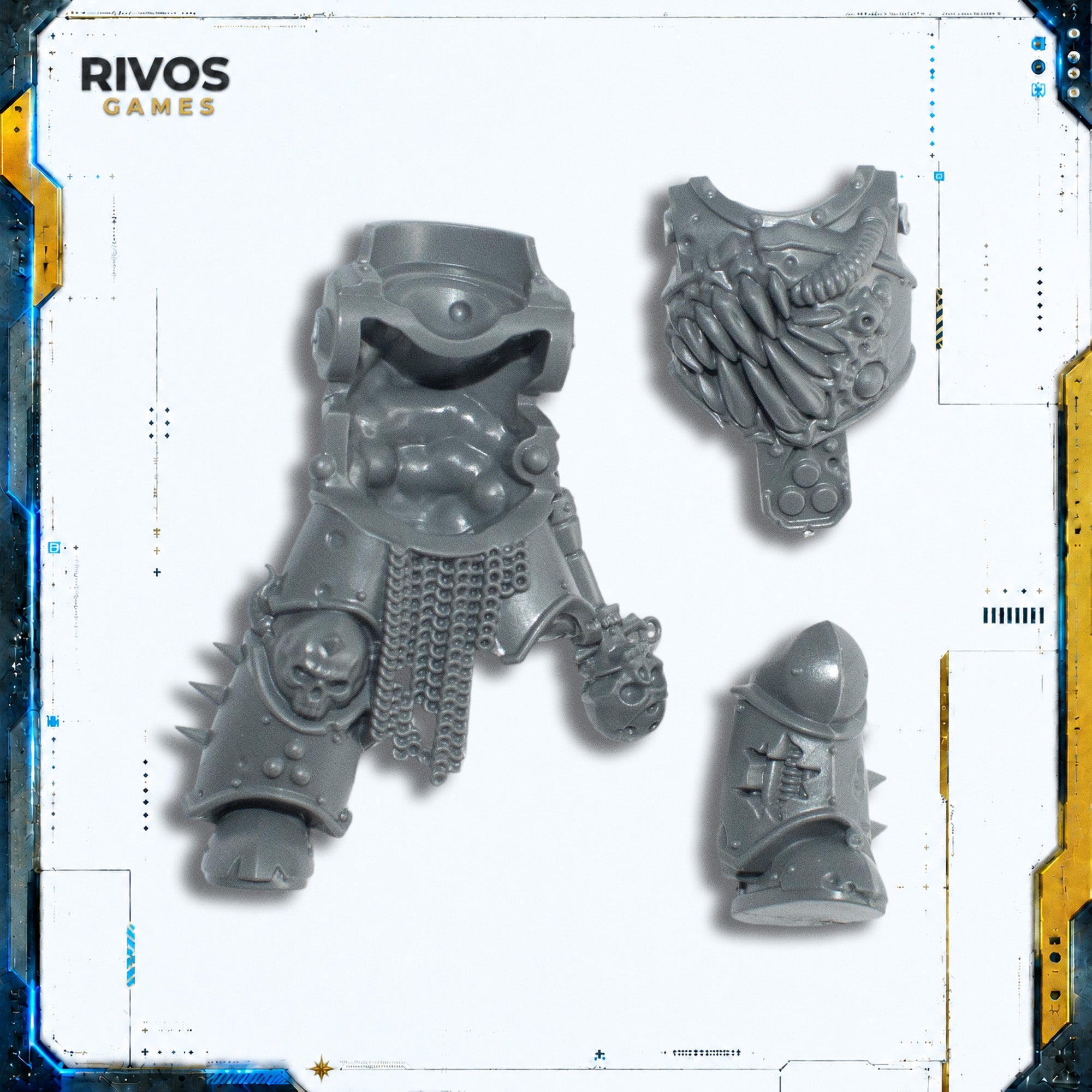 Warhammer 40K Death Guard Plague Marines Legs and Torso A - Bits (Bitz)