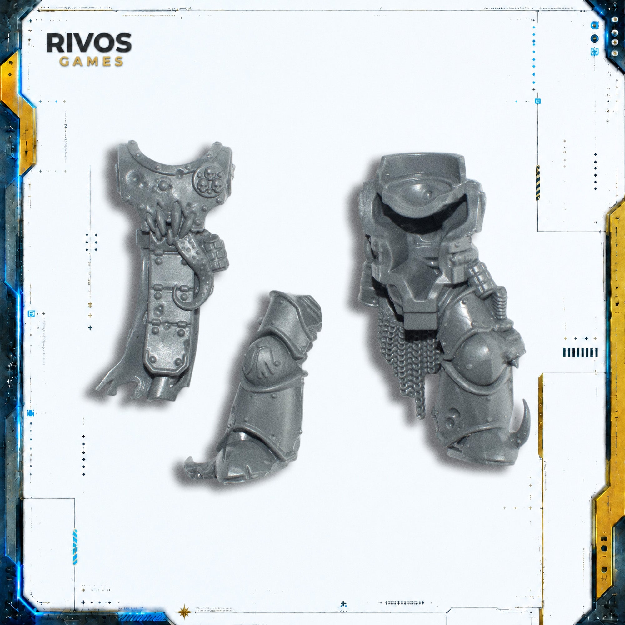 Warhammer 40K Death Guard Plague Marines Legs and Torso B - Bits (Bitz)