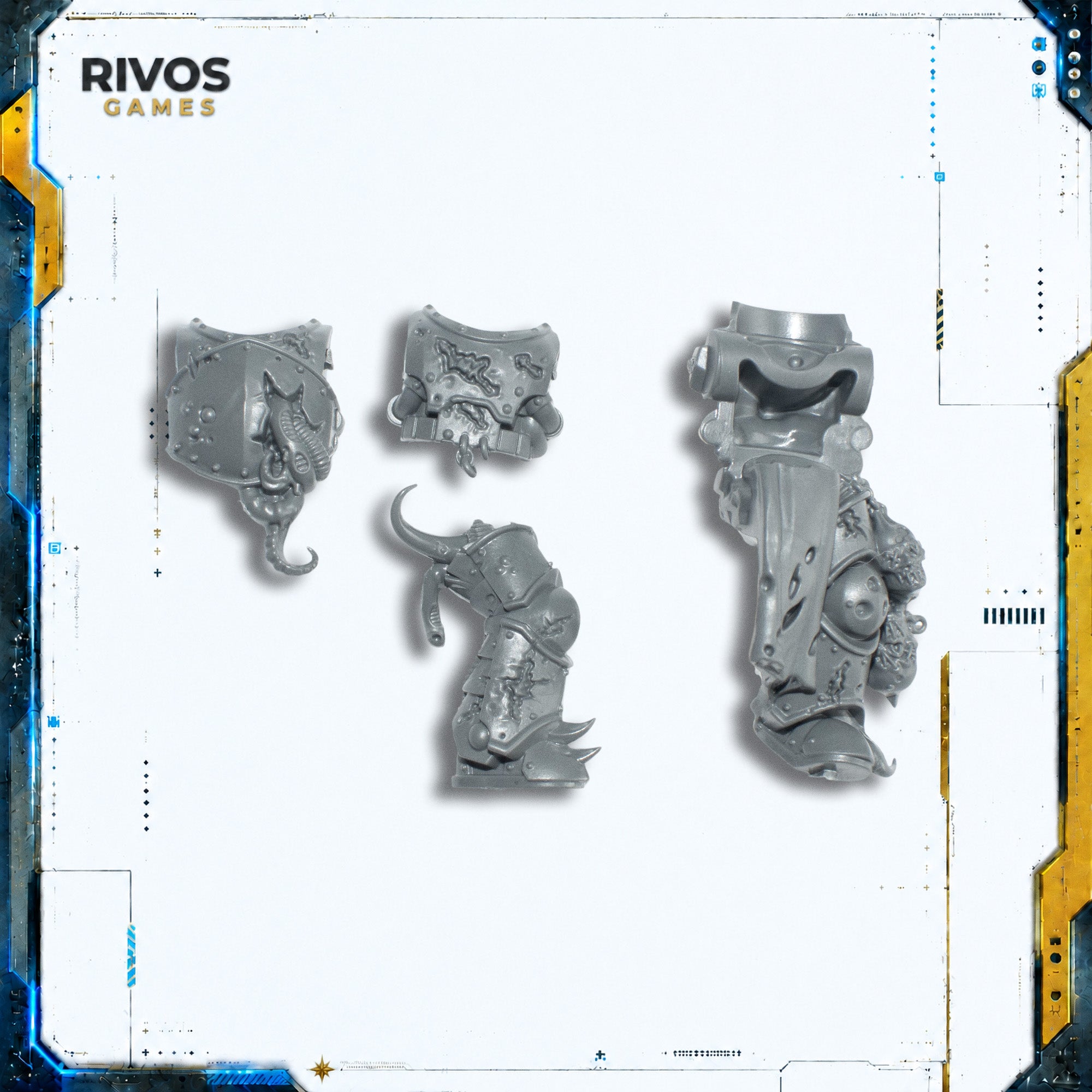 Warhammer 40K Death Guard Plague Marines Legs and Torso C - Bits (Bitz)