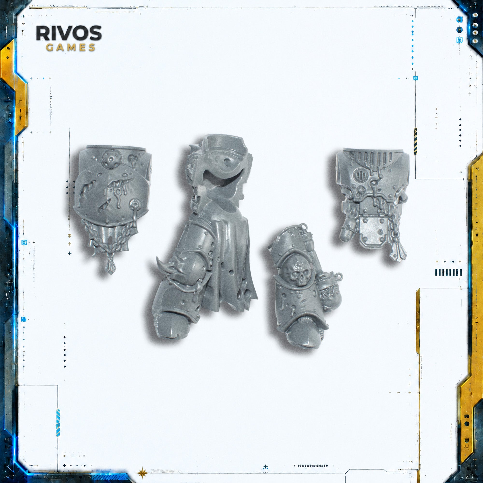 Warhammer 40K Death Guard Plague Marines Legs and Torso E - Bits (Bitz)