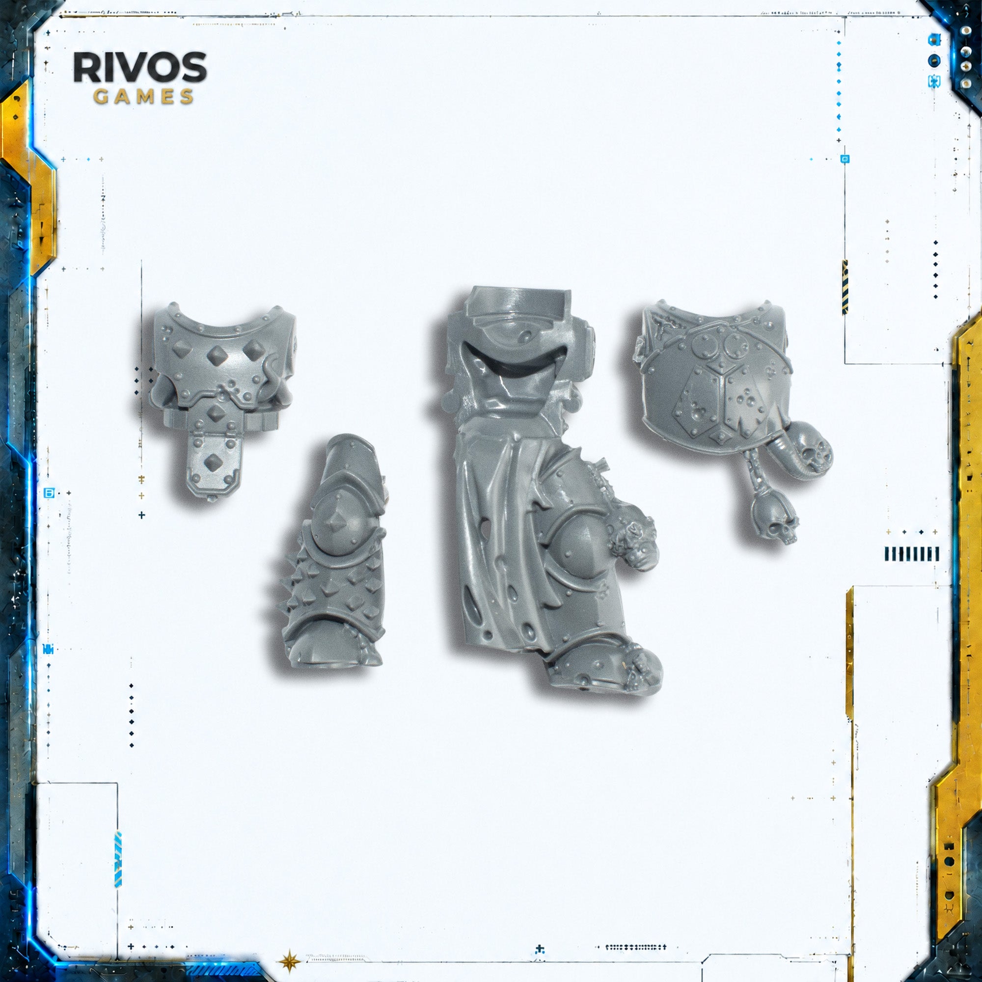 Warhammer 40K Death Guard Plague Marines Legs and Torso F - Bits (Bitz)
