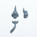 Warhammer 40K Death Guard Plague Marines Champion Heads Bits Bitz