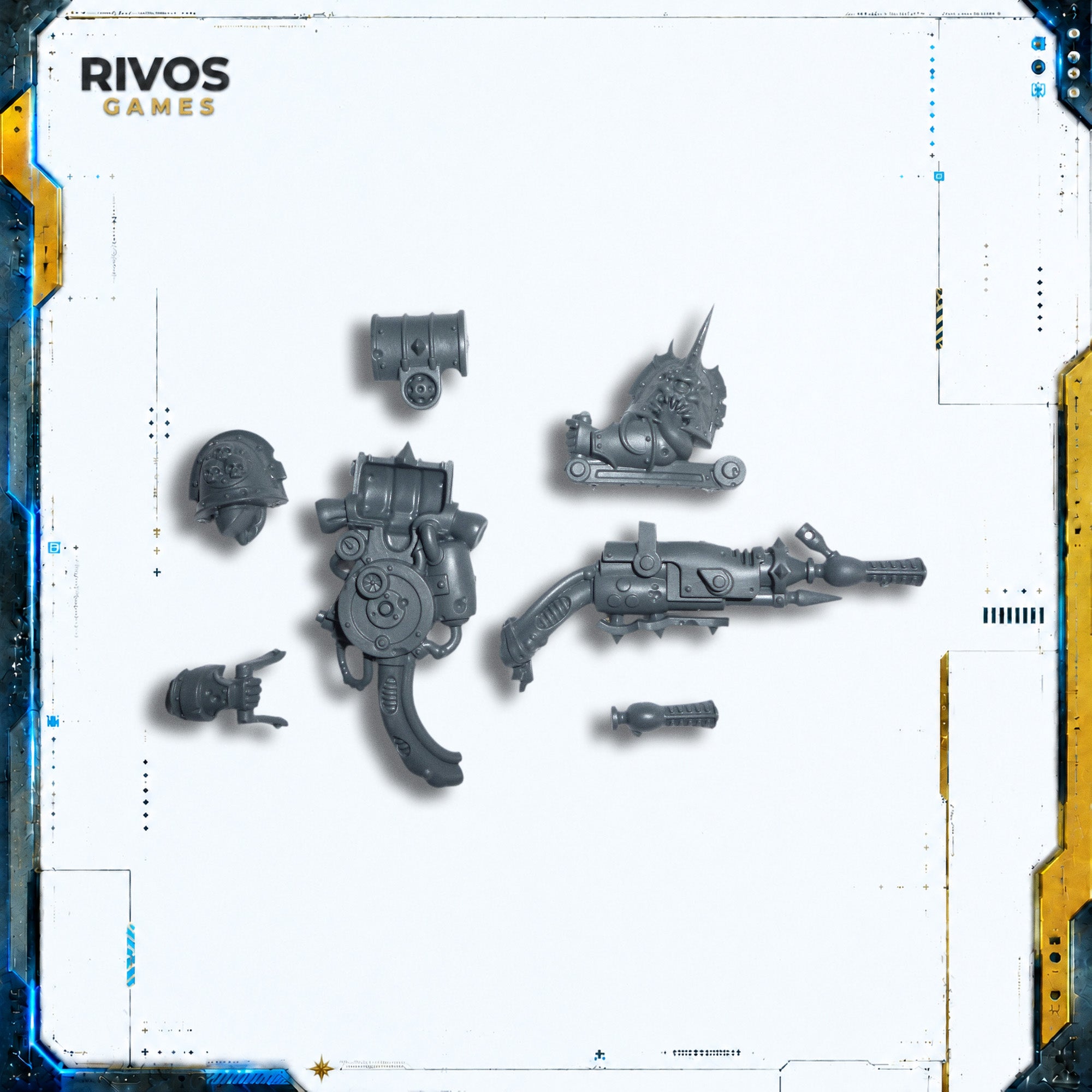 Warhammer 40K Death Guard Plague Marines Plague Spewer - Bits (Bitz)