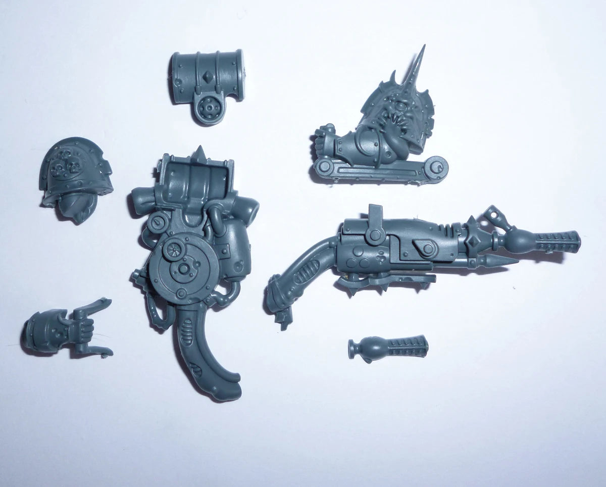 Warhammer 40K Death Guard Plague Marines Plague Spewer Bits Bitz