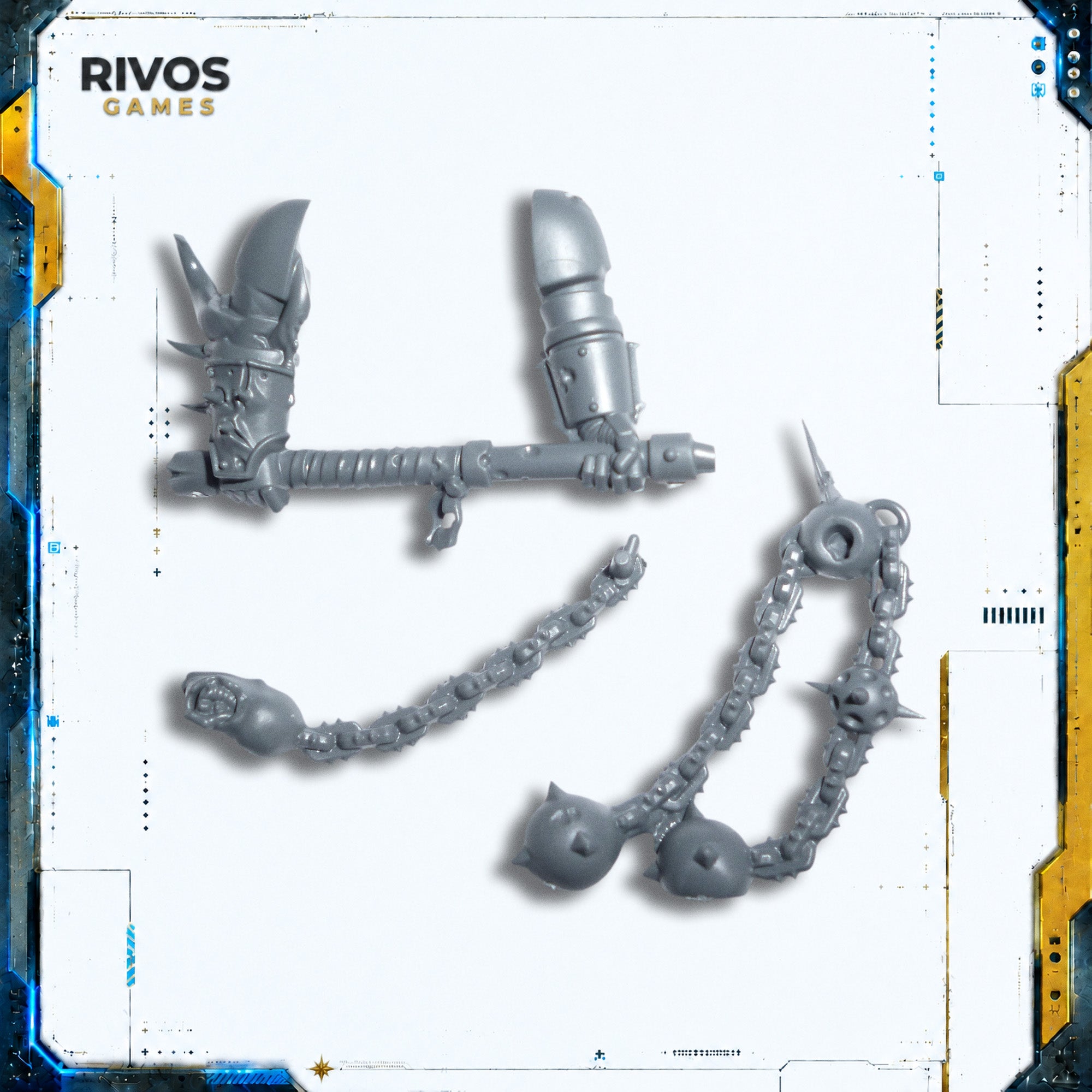 Warhammer 40K Death Guard Plague Marines Flail of Corruption - Bits (Bitz)