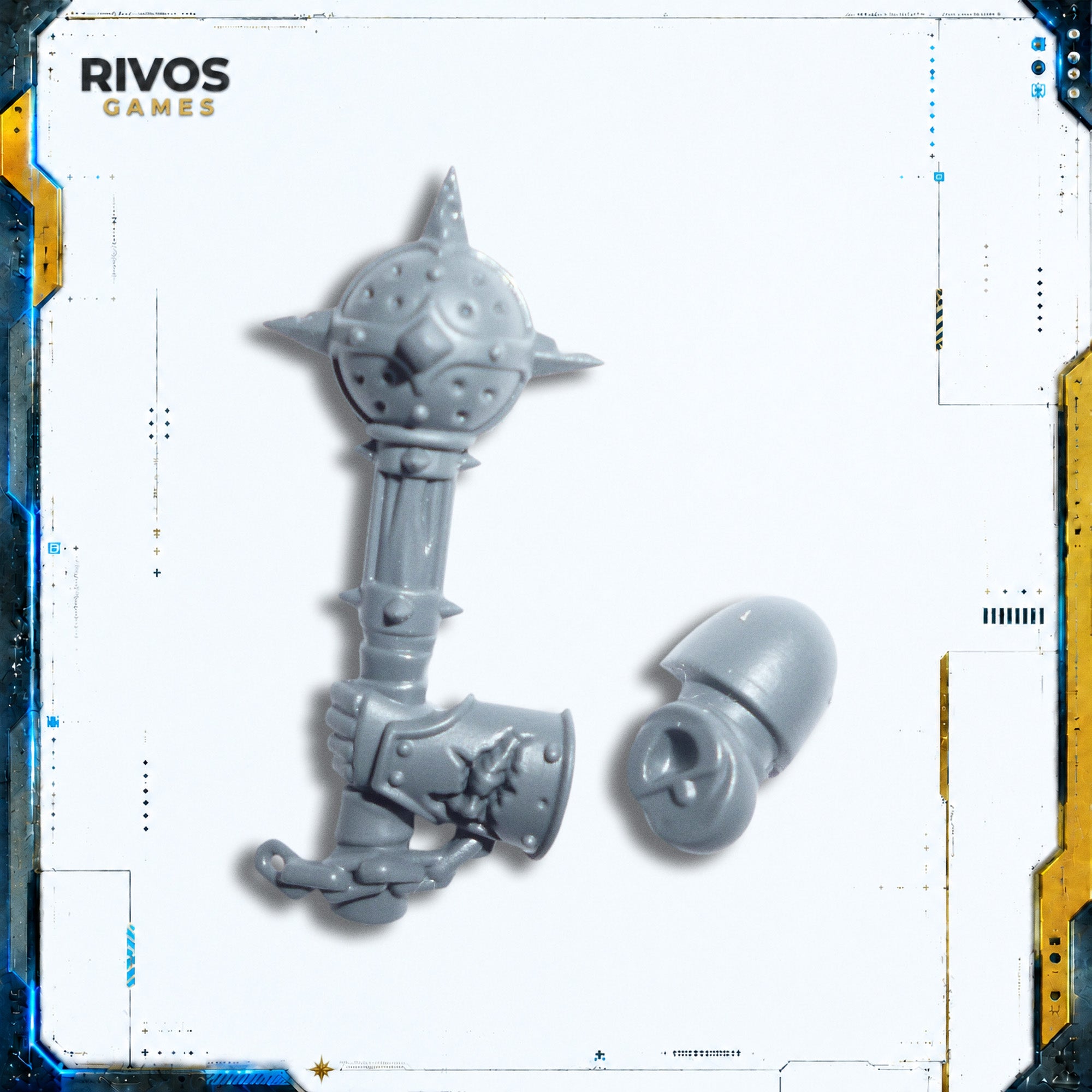 Warhammer 40K Death Guard Plague Marines Mace of Contagion - Bits (Bitz)