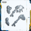 Warhammer 40K Death Guard Plague Marines Bubotic Axe x 2 - Bits (Bitz)