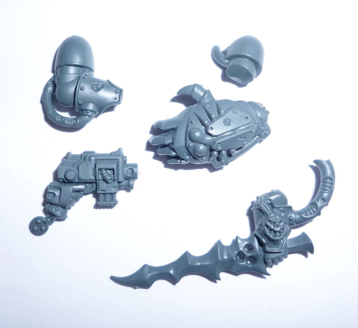 Warhammer 40K Death Guard Plague Marines Champion Weapons Bits Bitz