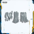 Warhammer 40K Death Guard Plague Marines Cloaks x 2 - Bits (Bitz)