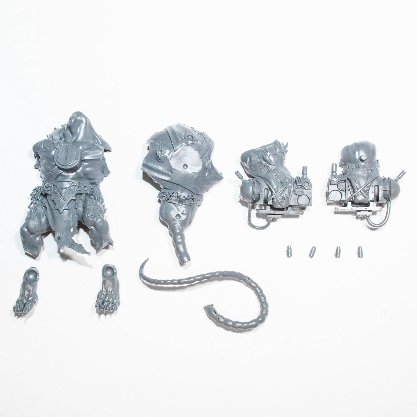 Skaven Stormfiends Legs and Torso C - Age of Sigmar - Kitbash Bit