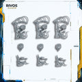 Warhammer Skaven Stormfiends Brain Rats x 3 - Bits (Bitz)