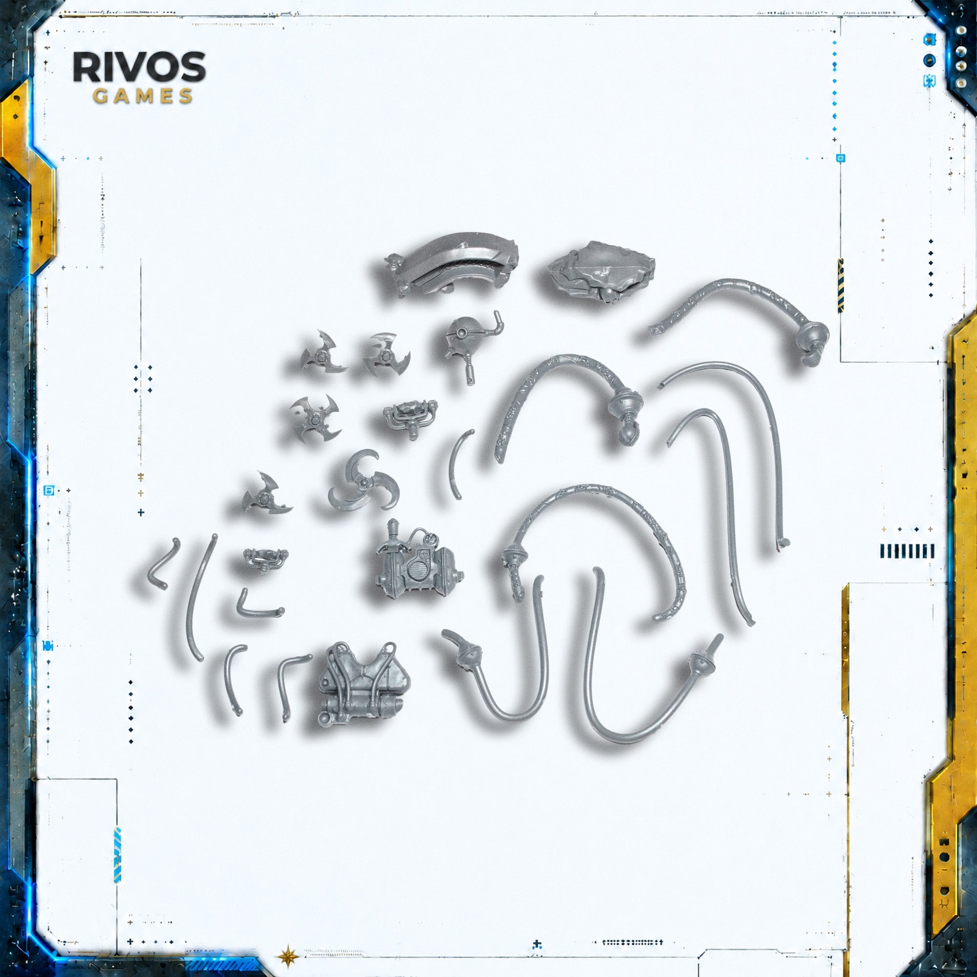 Warhammer Skaven Stormfiends Accessories - Bits (Bitz)