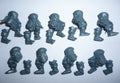 Warhammer Blades of Khorne Blood Warriors Legs x 9 Bits Bitz