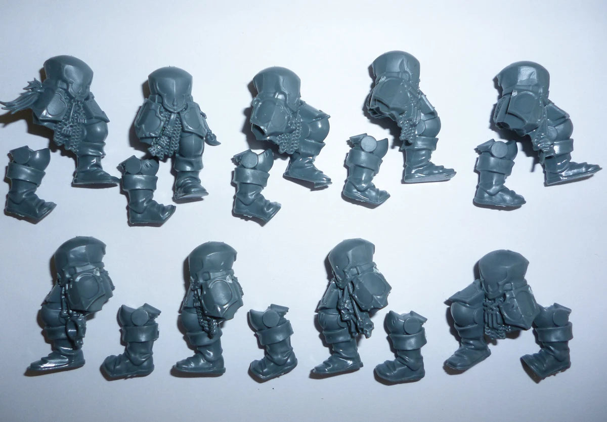 Warhammer Blades of Khorne Blood Warriors Legs x 9 Bits Bitz