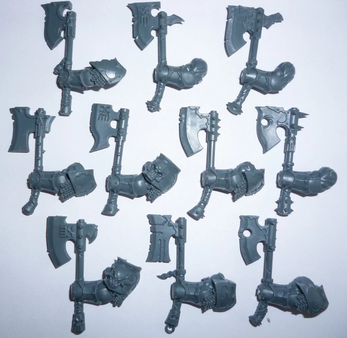 Warhammer Blades of Khorne Blood Warriors Goreaxe x 10 A Bits Bitz