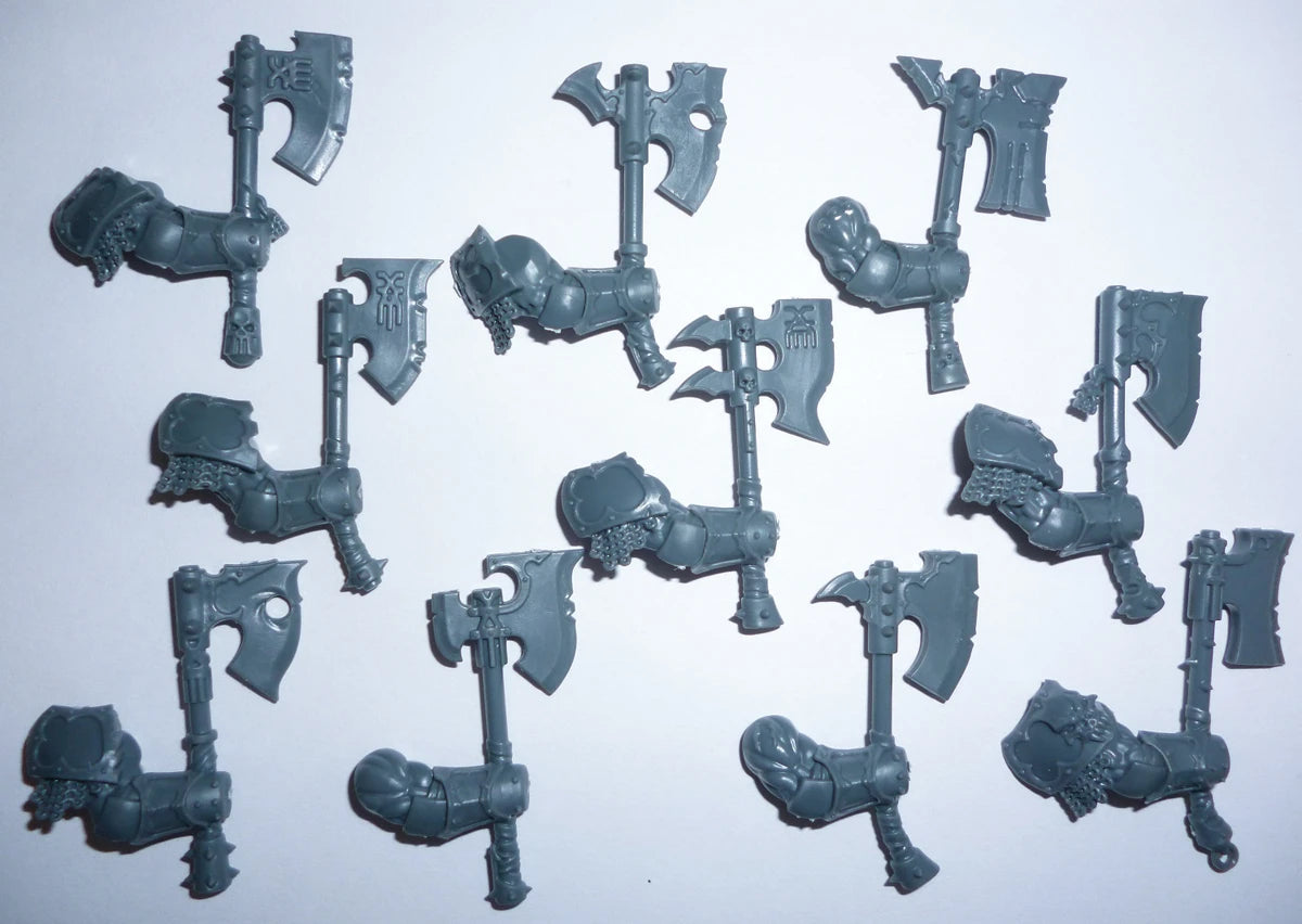 Warhammer Blades of Khorne Blood Warriors Goreaxe x 10 B Bits Bitz