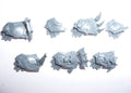 Blades of Khorne Blood Warriors Shoulder Pads x 7 B - Age of Sigmar - Kitbash Bit