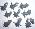 Blades of Khorne Blood Warriors Gorefist x 9 - Age of Sigmar - Kitbash Bit