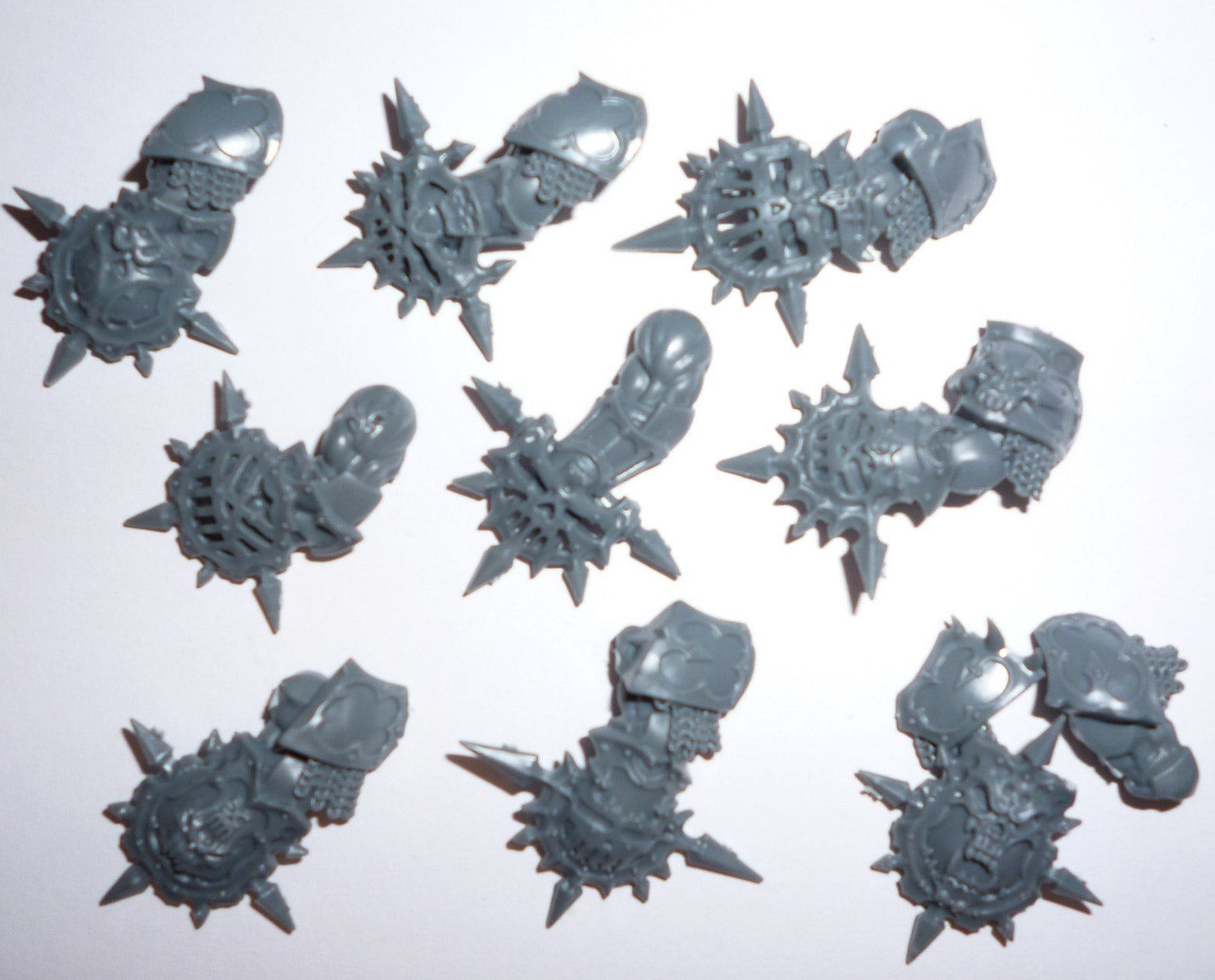 Blades of Khorne Blood Warriors Gorefist x 9 - Age of Sigmar - Kitbash Bit