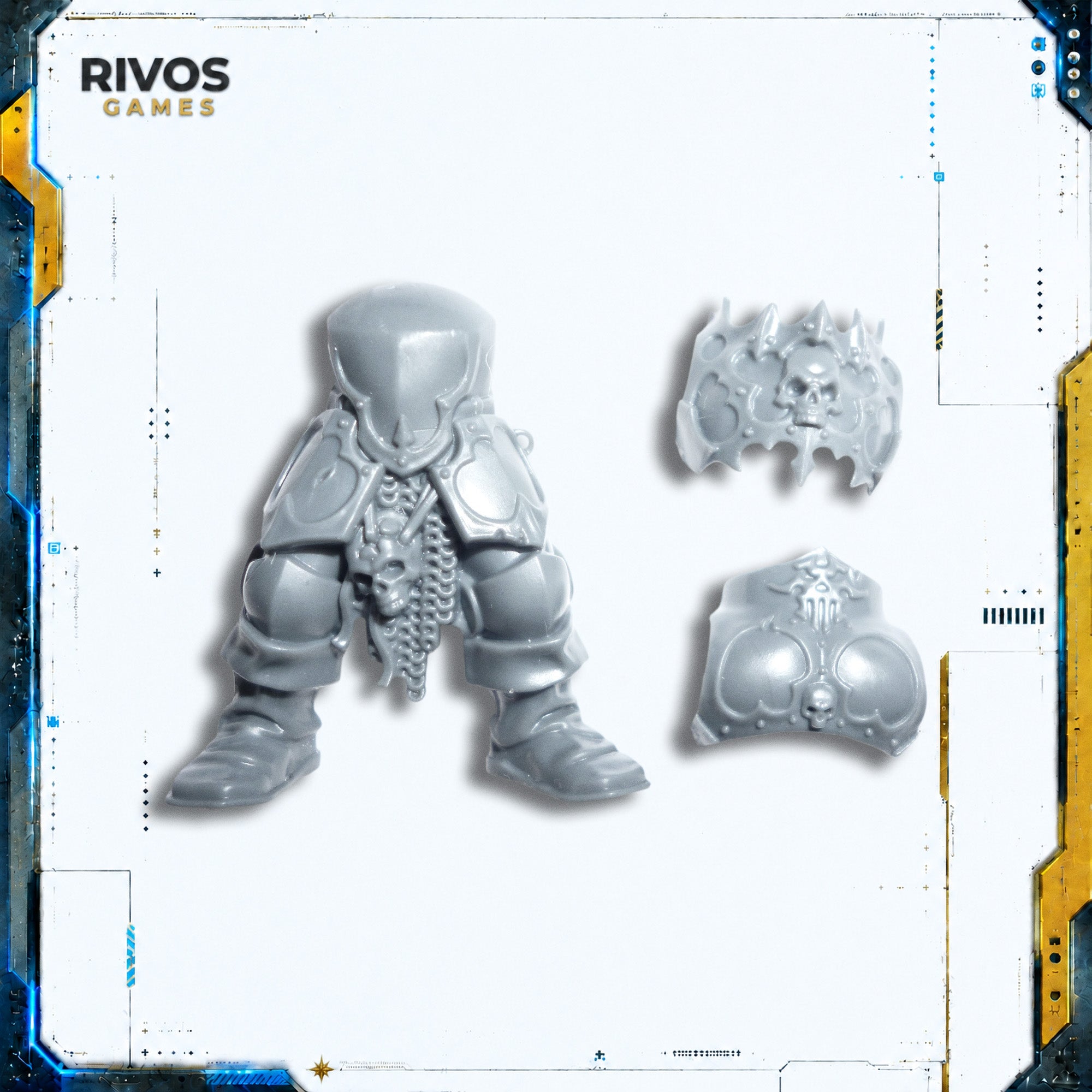 Warhammer Blades of Khorne Blood Warriors Champion Legs and Torso - Bits (Bitz)