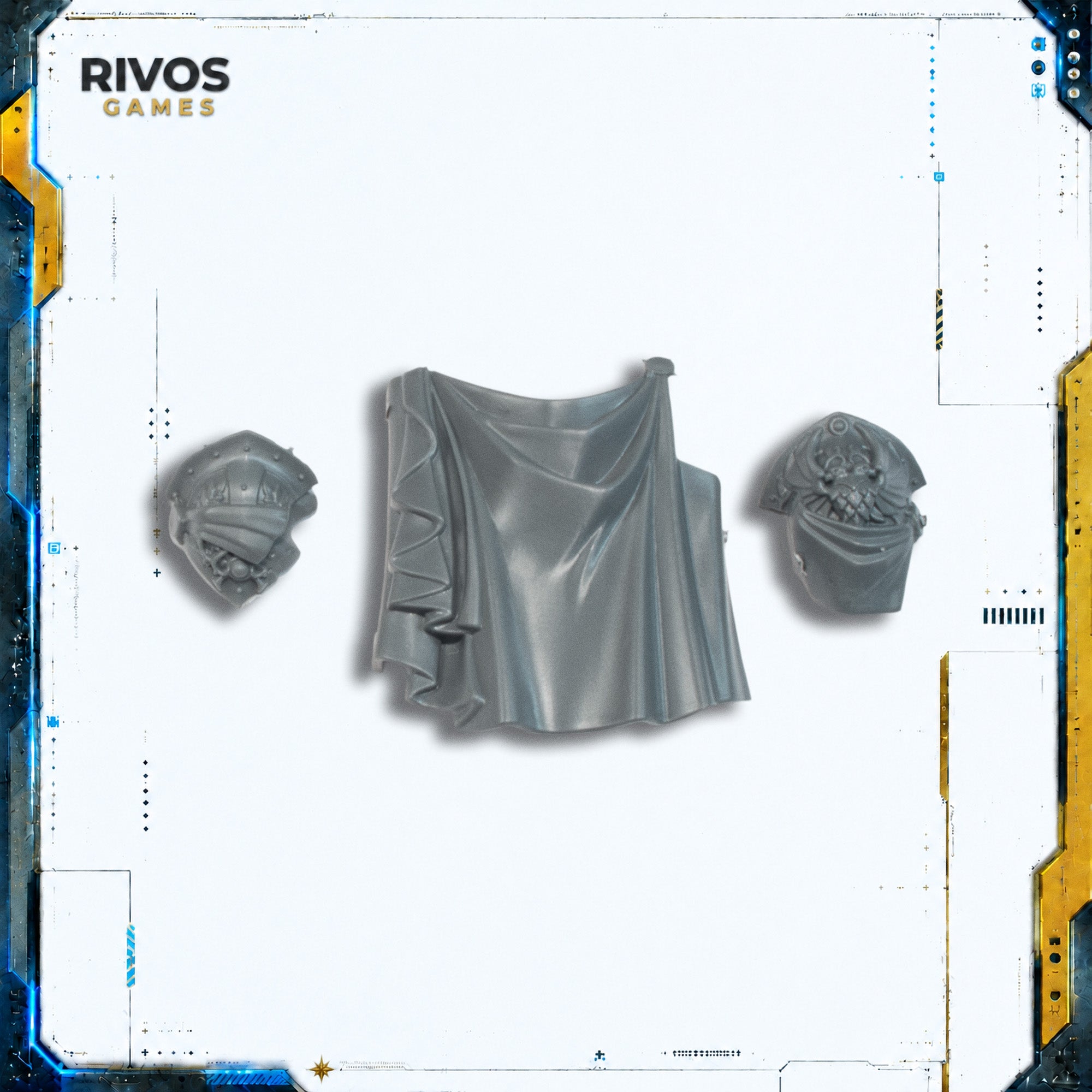 Warhammer 40K Adeptus Custodes Custodian Wardens Shield Captain Cloak - Bits (Bitz)