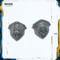 Warhammer 40K Adeptus Custodes Custodian Wardens Shoulder Pads x 2 B - Bits (Bitz)
