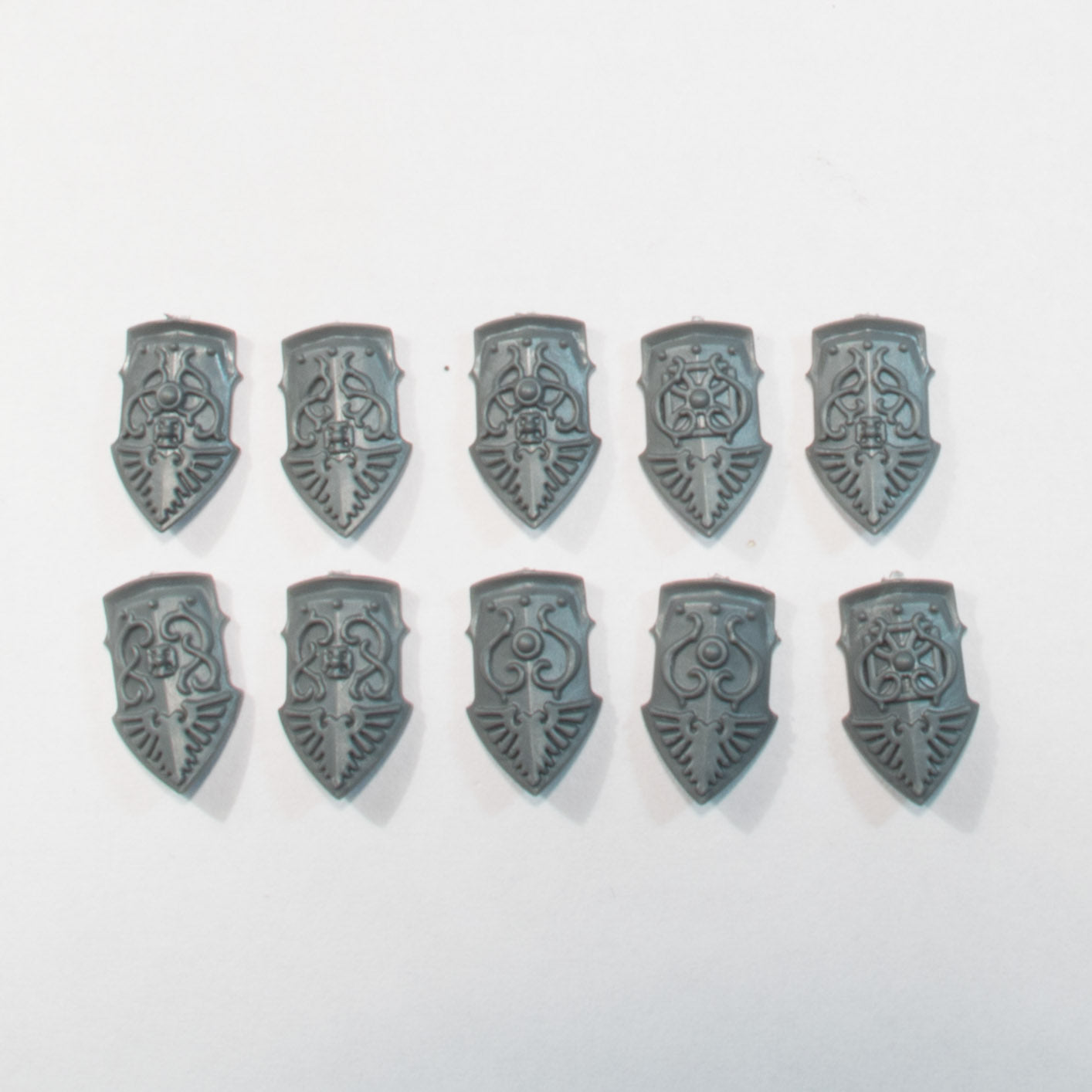 Adeptus Custodes Custodian Wardens Leg Armour x 10 - Warhammer - Spare Part