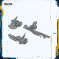 Warhammer 40K Adeptus Custodes Custodian Wardens Guardian Spear/Axe D - Bits (Bitz)