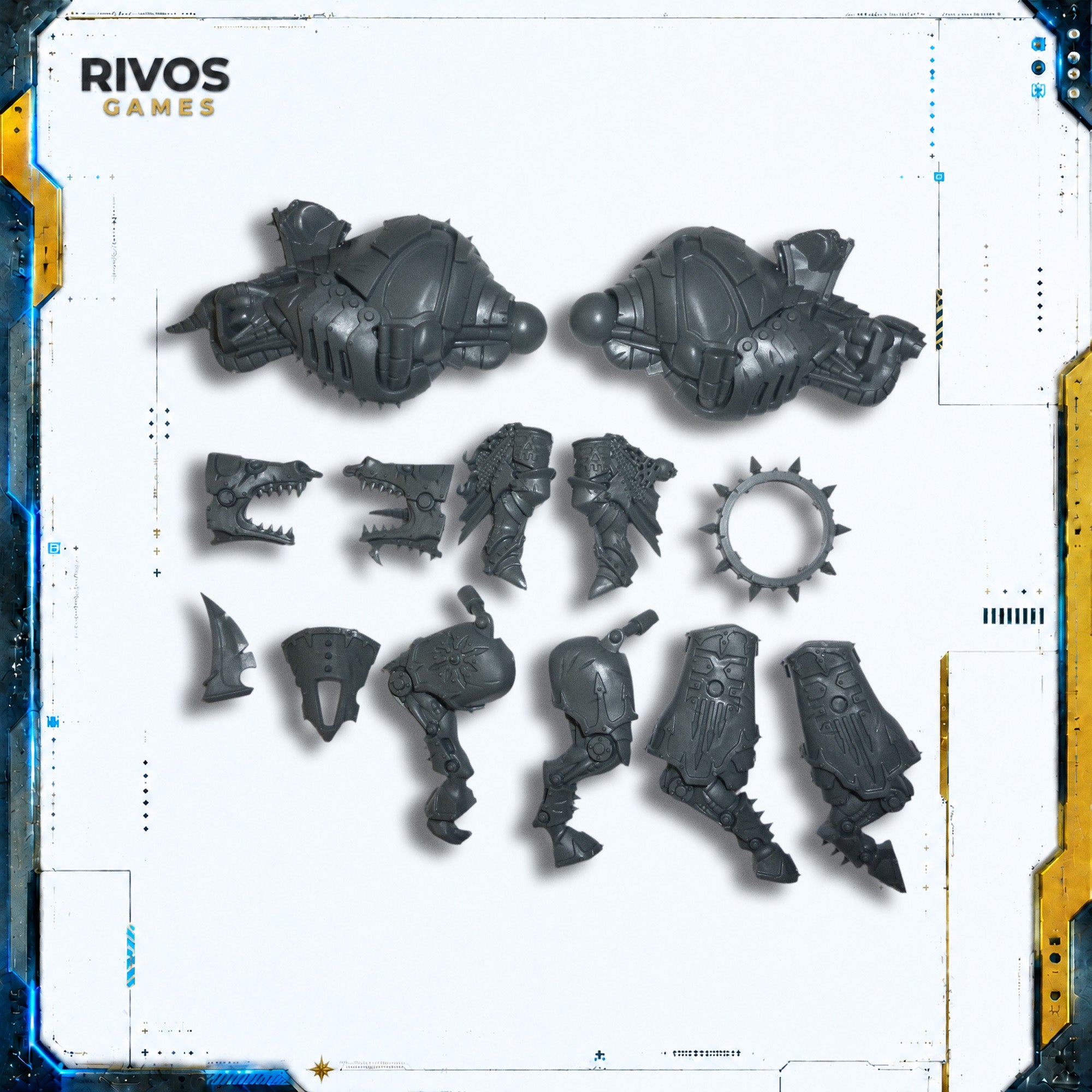 Warhammer Blades of Khorne Skullcrushers Juggernaut B - Bits (Bitz)