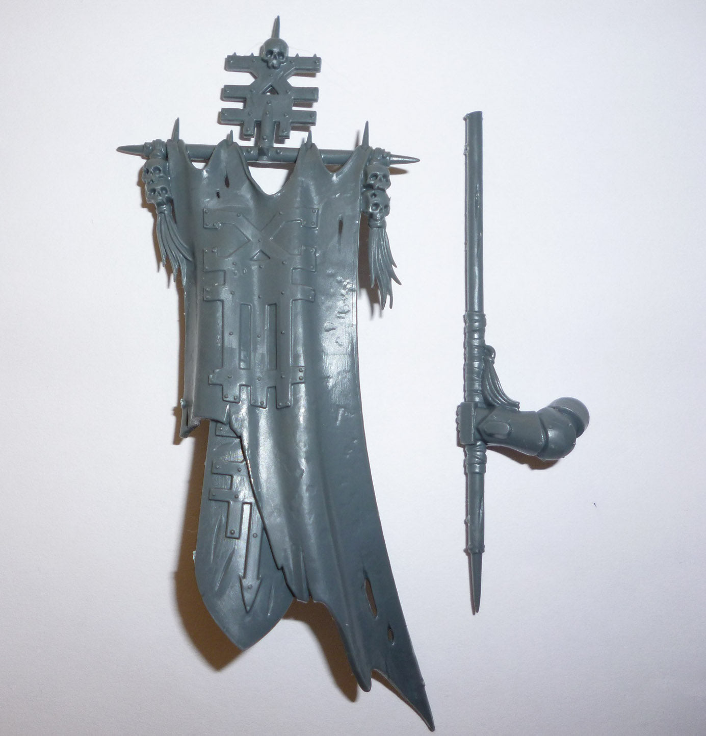 Blades of Khorne Skullcrushers Standard - Age of Sigmar - Authentic Sprue