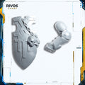Warhammer Blades of Khorne Skullcrushers Shield B - Bits (Bitz)