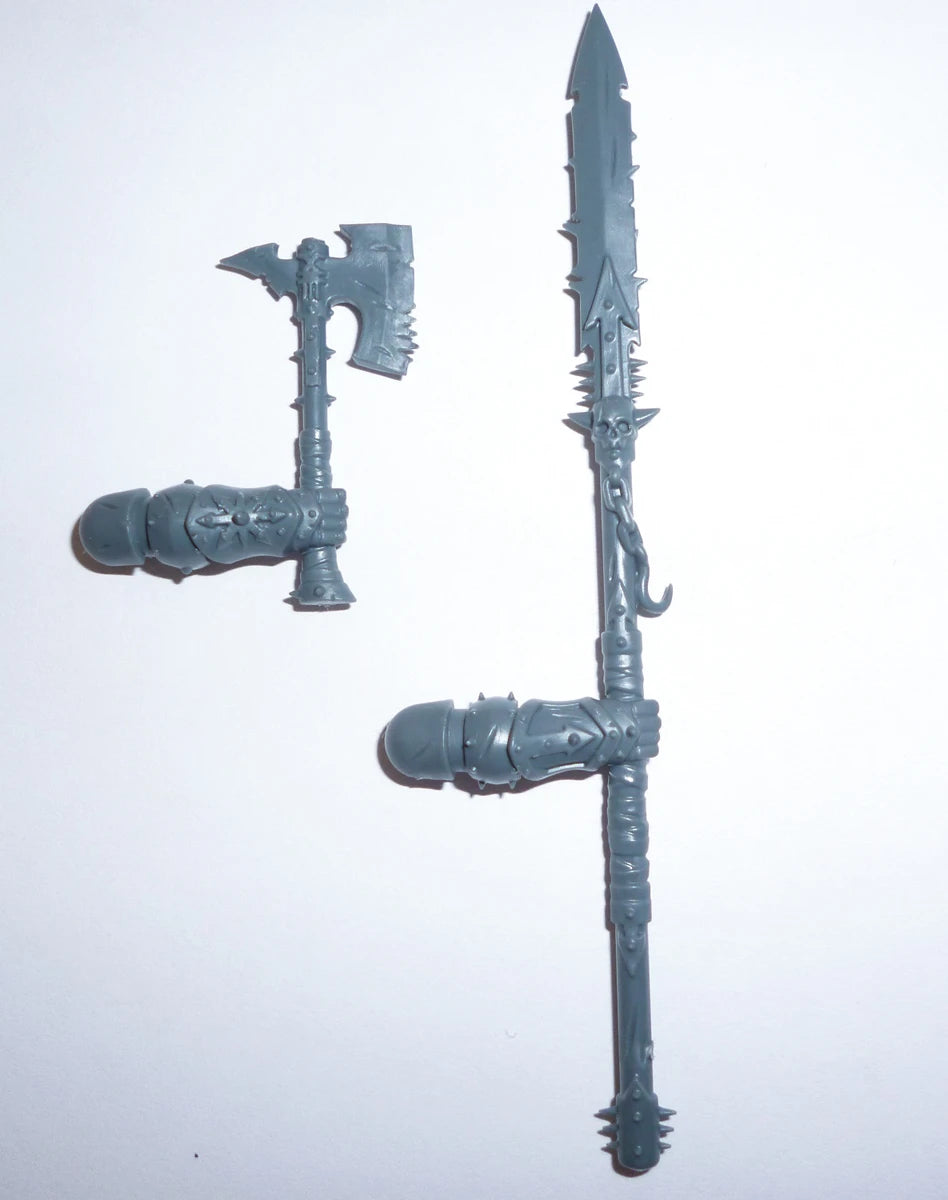 Warhammer Blades of Khorne Skullcrushers Lance and Axe A Bits Bitz