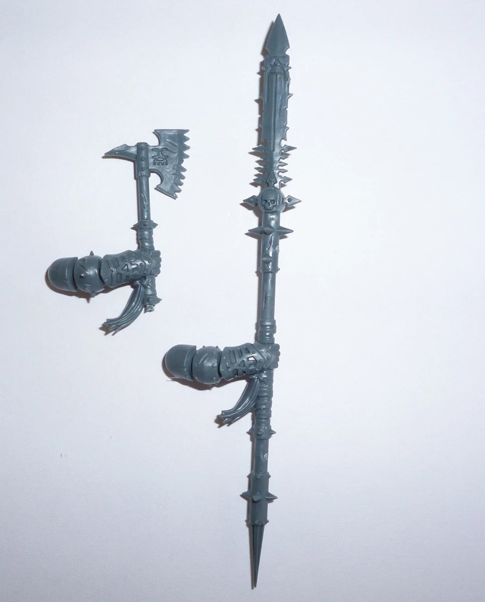 Warhammer Blades of Khorne Skullcrushers Lance and Axe B Bits Bitz