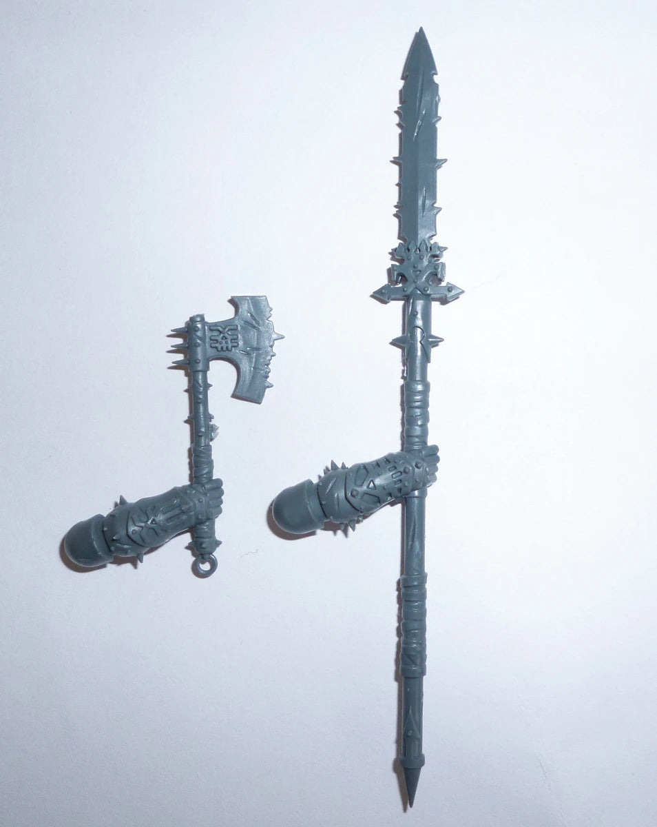 Warhammer Blades of Khorne Skullcrushers Lance and Axe C Bits Bitz