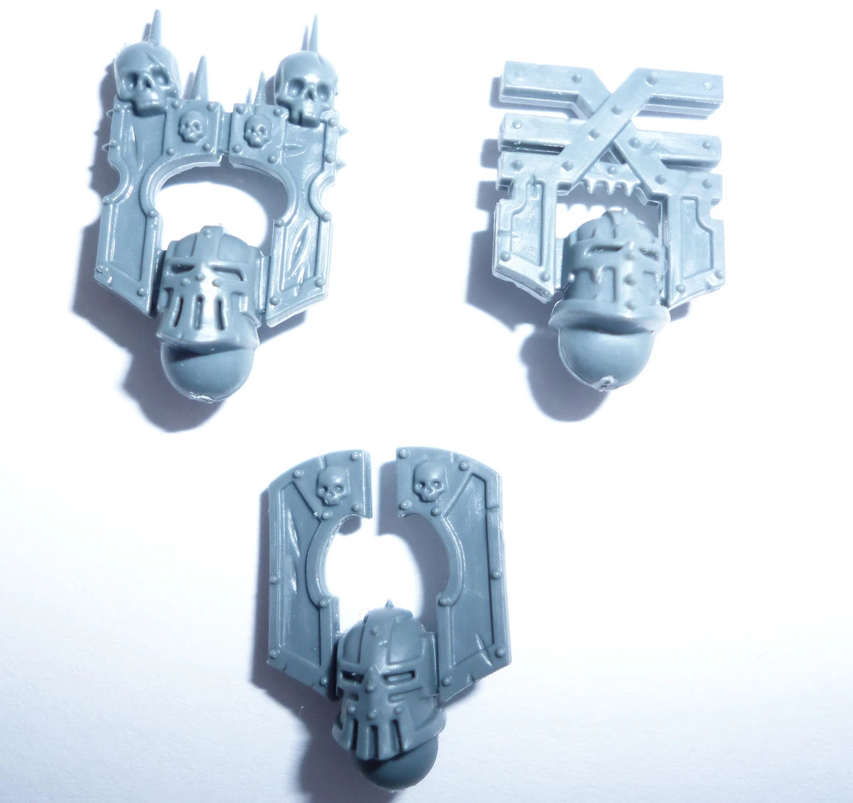 Warhammer Blades of Khorne Skullcrushers Heads B x 3 Bits Bitz