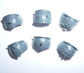 Blades of Khorne Skullcrushers Shoulder Pads x 6 - Age of Sigmar - Spare Part
