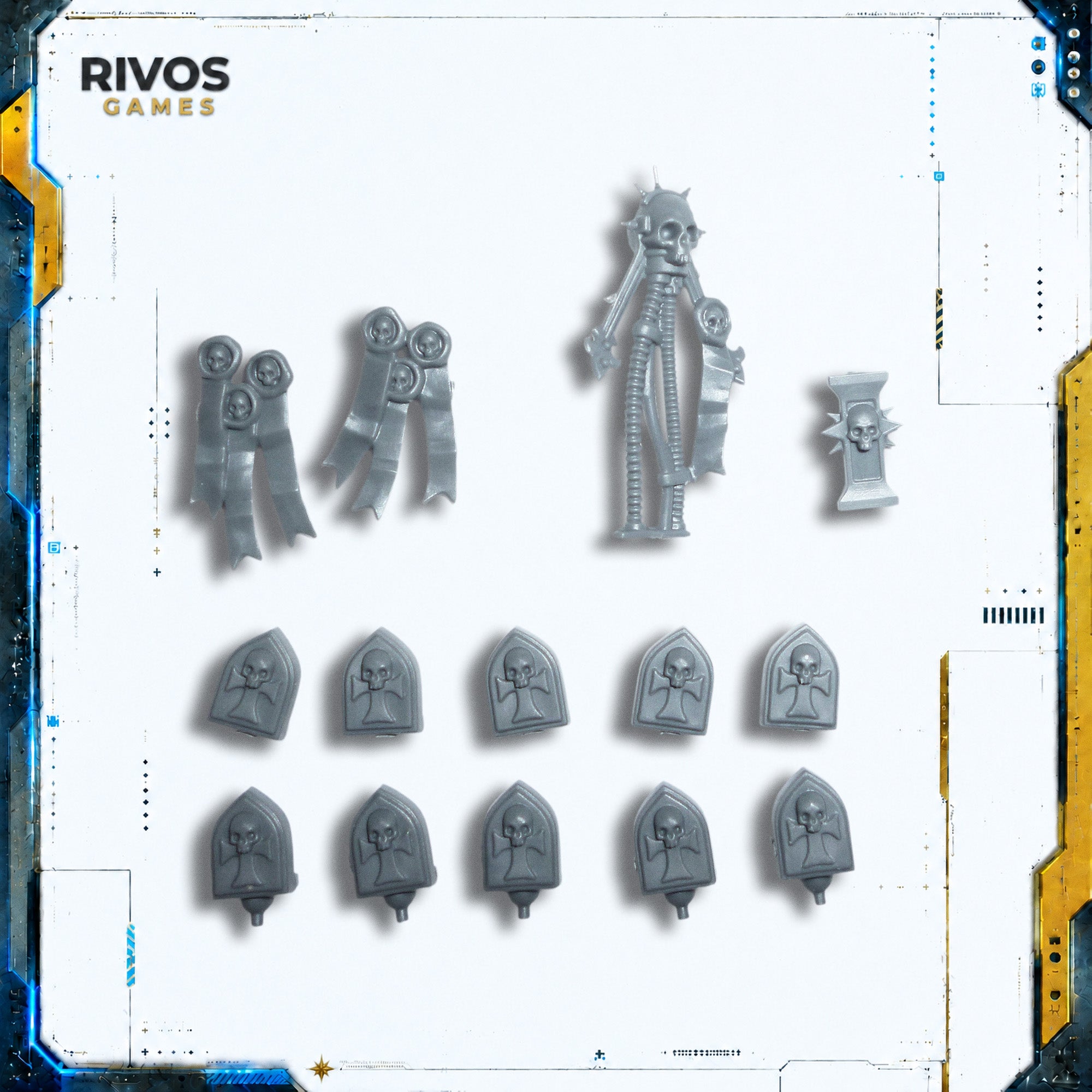 Warhammer 40K Adepta Sororitas Junith Eruita Accessories - Bits (Bitz)