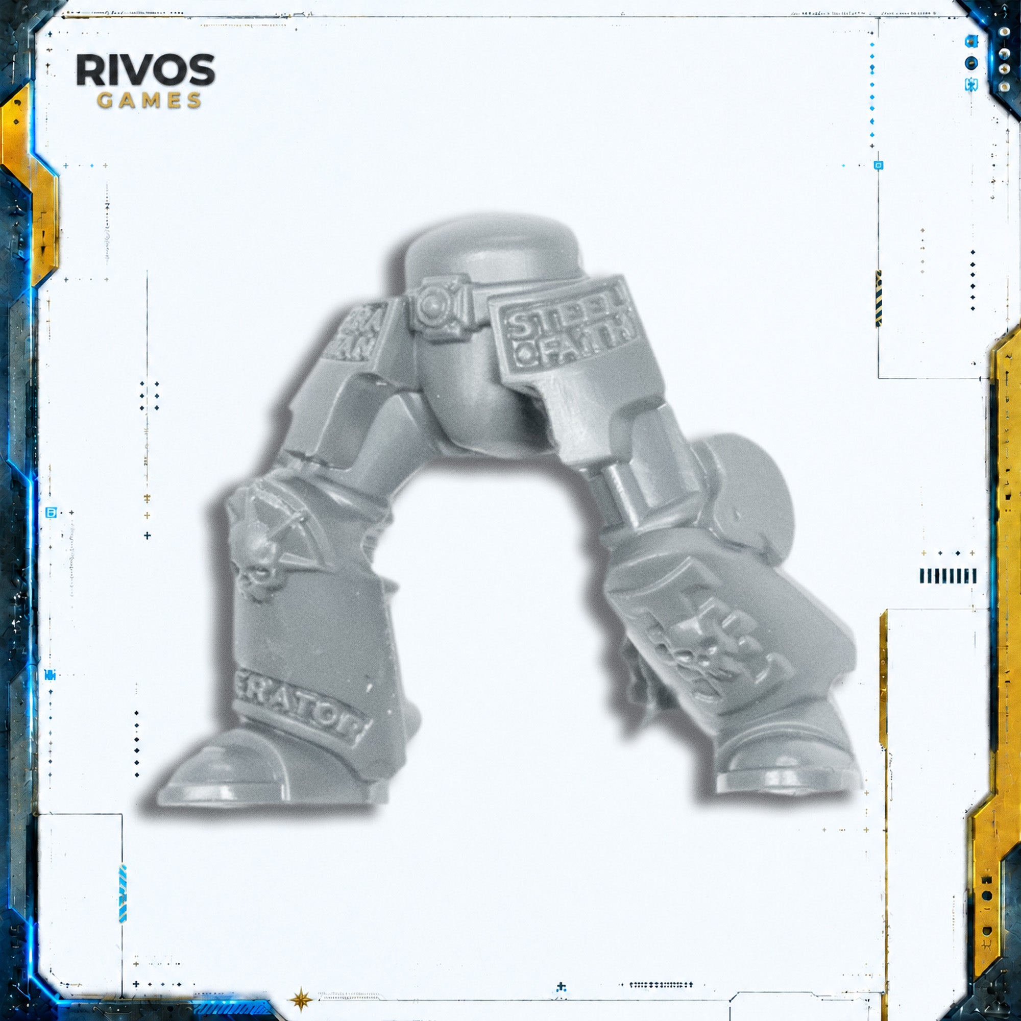 Brotherhood Terminator Squad Legs B - Grey Knights - 40K Bits