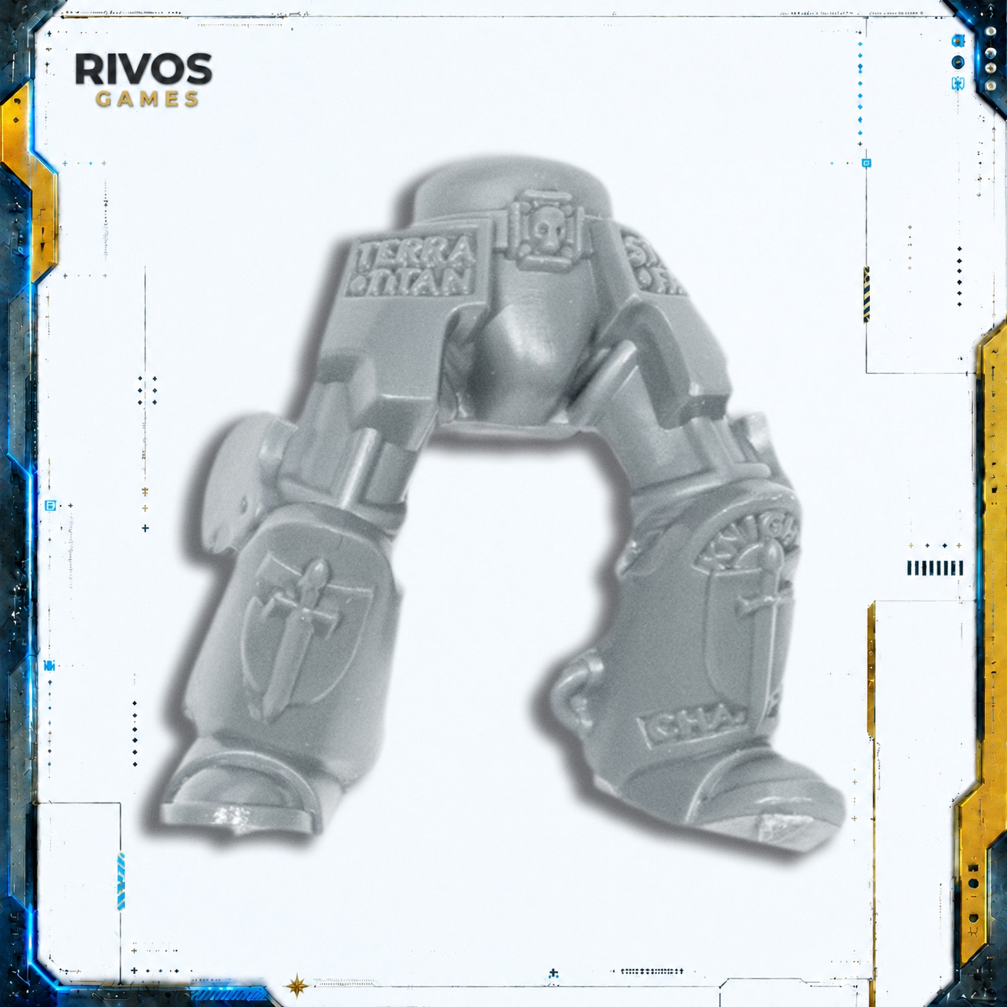 Brotherhood Terminator Squad Legs C - Grey Knights - 40K Bits