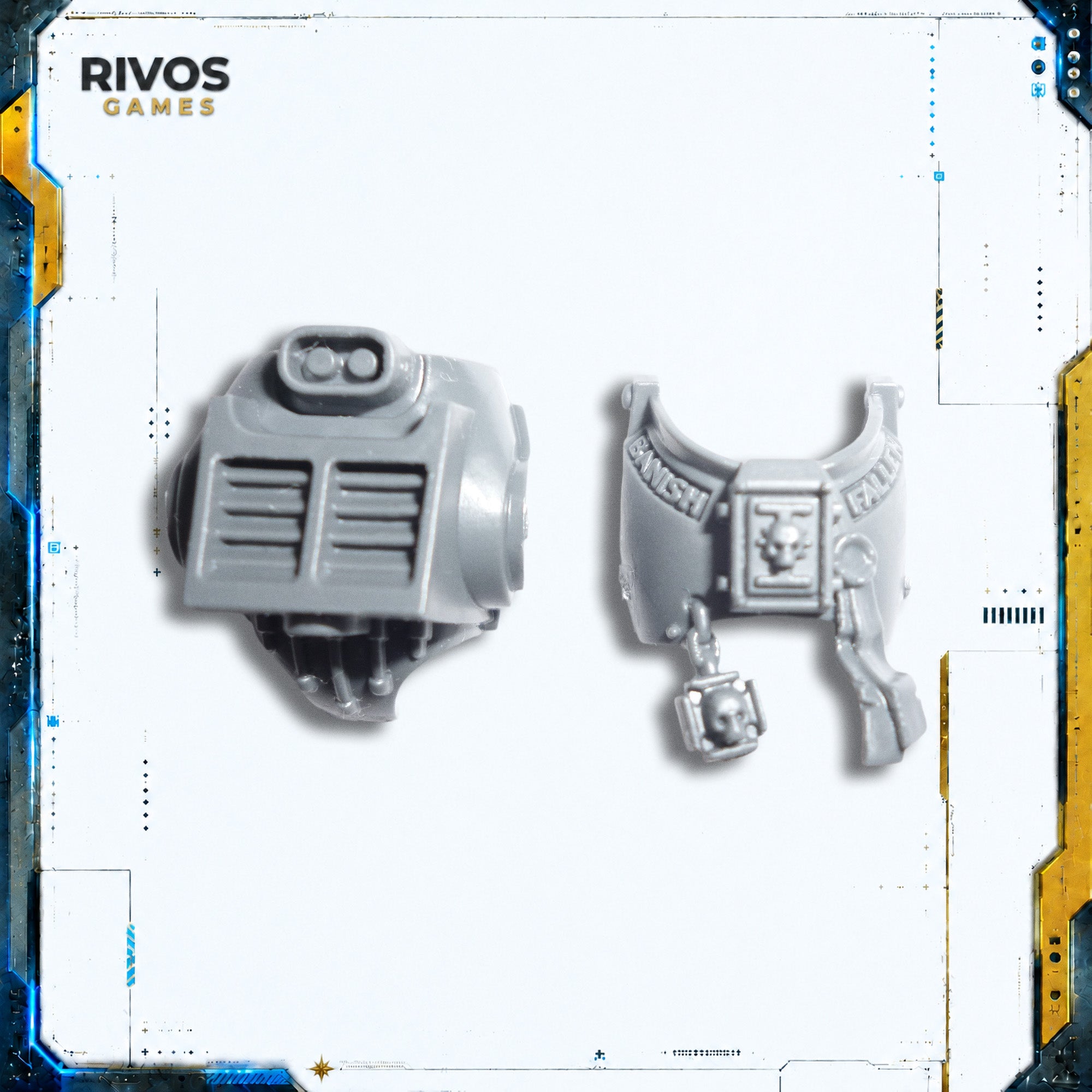Warhammer 40K Grey Knights Terminator Squad Torso A - Bits (Bitz)