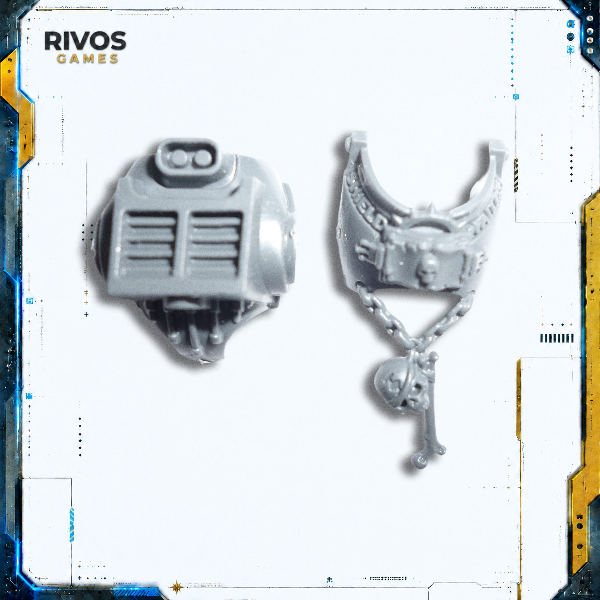 Warhammer 40K Grey Knights Terminator Squad Torso D - Bits (Bitz)