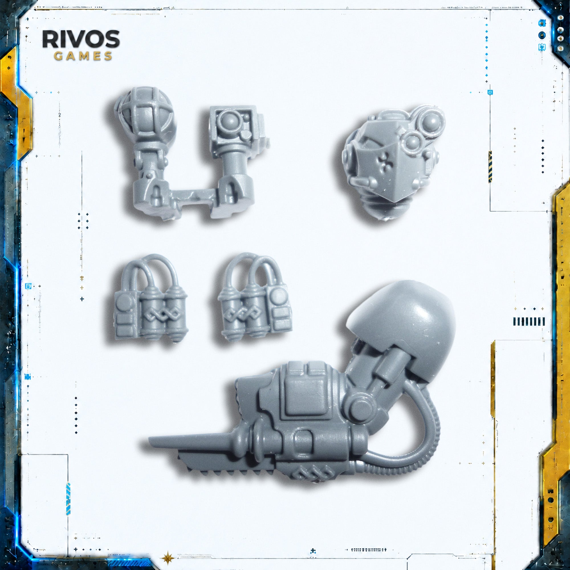 Warhammer 40K Grey Knights Terminator Squad Apothecary Kit - Bits (Bitz)
