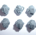 Warhammer 40K Grey Knights Terminator Squad Heads x 6 B Bits Bitz