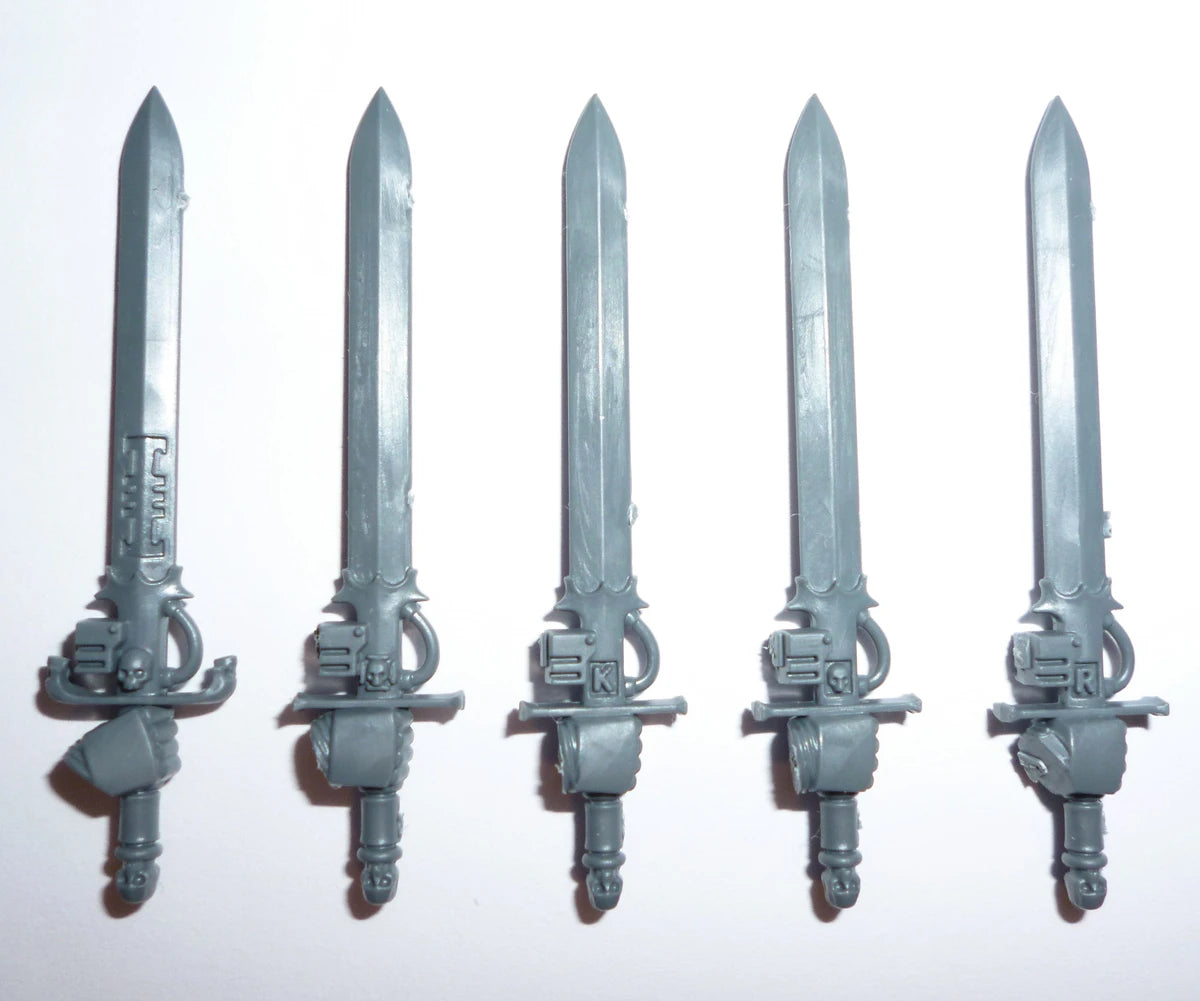 Warhammer 40K Grey Knights Terminator Squad Swords x 5 Bits Bitz